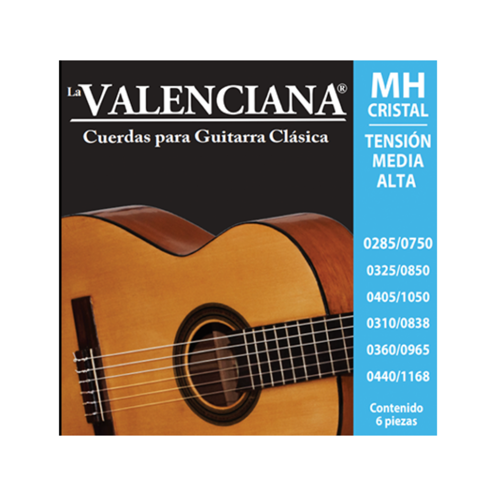 JUEGO DE CUERDAS GUIT CLAS LA VALENCIANA NYLON VAGS-430MAC  (LA VALENCIANA) 802