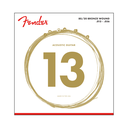 Juego de cuerdas para guitarra acusitica de fósforo-bronce 0730070408 70m 80/20 brnz ball end 13-56  (FENDER) 2150