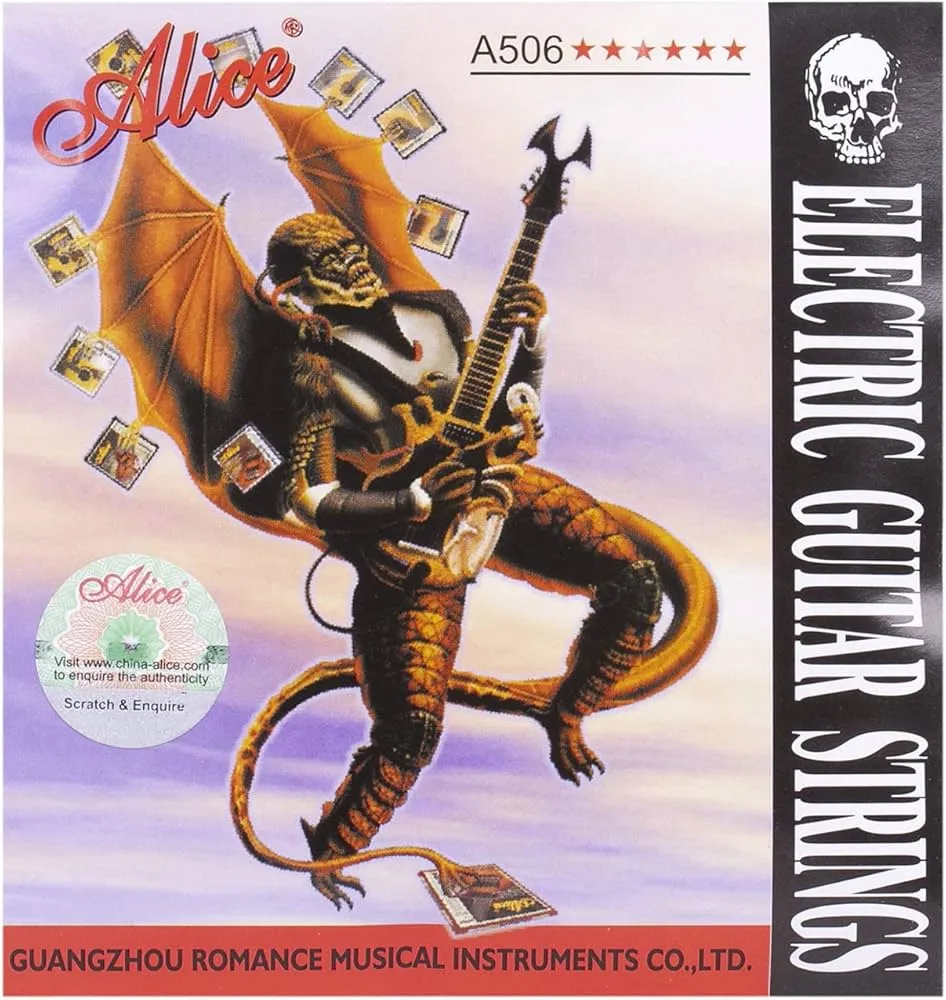 [a506sl] Juego de cuerdas para guitarra eléctrica alice .009  (Alice) 3385