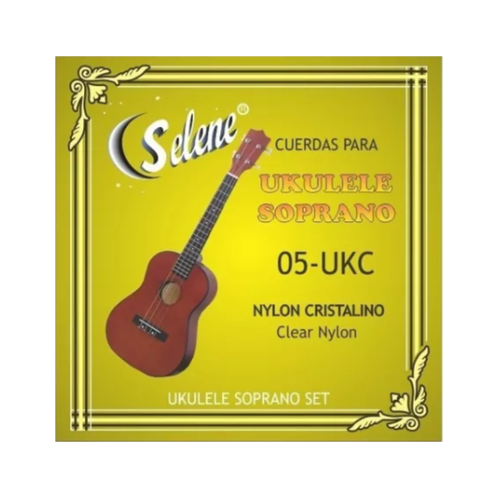 Juego de cuerdas para Ukulele Nylon Cristalino 05-UKC  (Selene) 1103