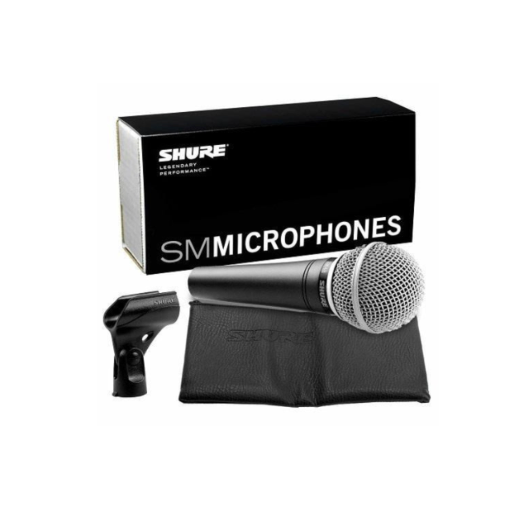 Microfono bobina movil Shure SM48-LC. Para voz, cardioide, dinámico, frecuencia de 55-15,000,