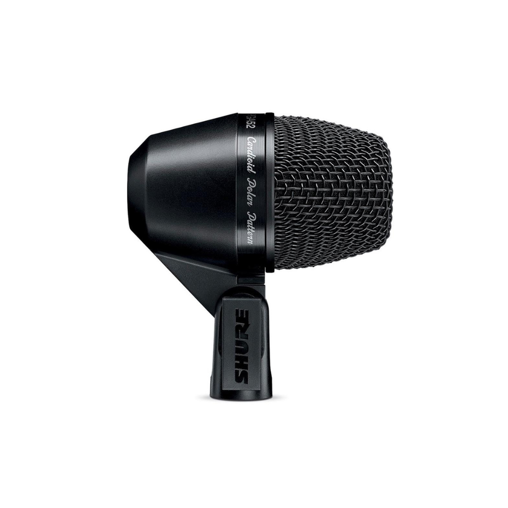 Micrófono Shure PGA52-xlr microfono dinamico bombo Especial para bajo electrico, contrabajo, bombo, cable XLR