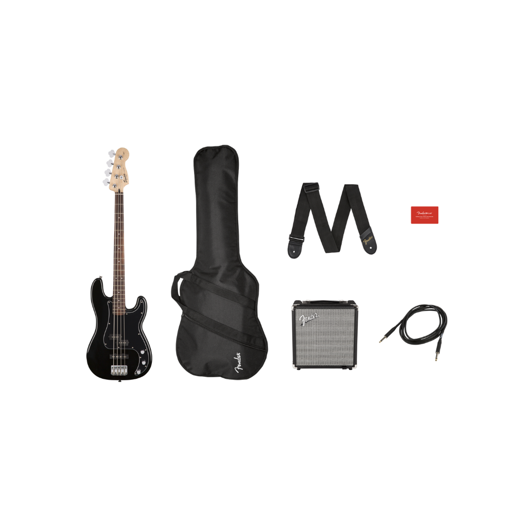 Paquete de bajo electrico fender affinity series™ precision bass® pj pack, laurel 371982006  (FENDER) 2390