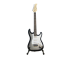 PAQUETE DE GUITARRA ELECTRICA CON AMPLI Y ACCESORIOS BELLATOR TIPO STRATOCASTER SOMBREADA NEG10WST-SBS