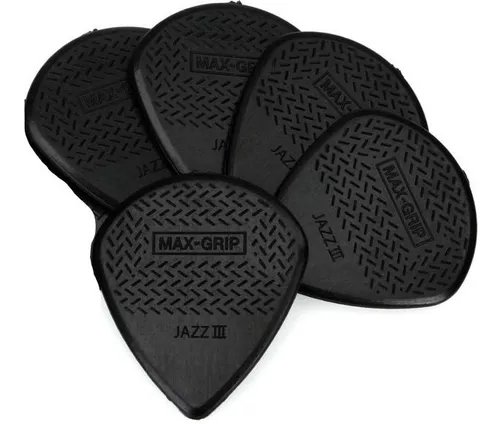 PLUMILLA PUA DUNLOP MAX GRIP JAZZ III GRIS,ROJO O NEGRO 471R3  (Dunlop) 2497