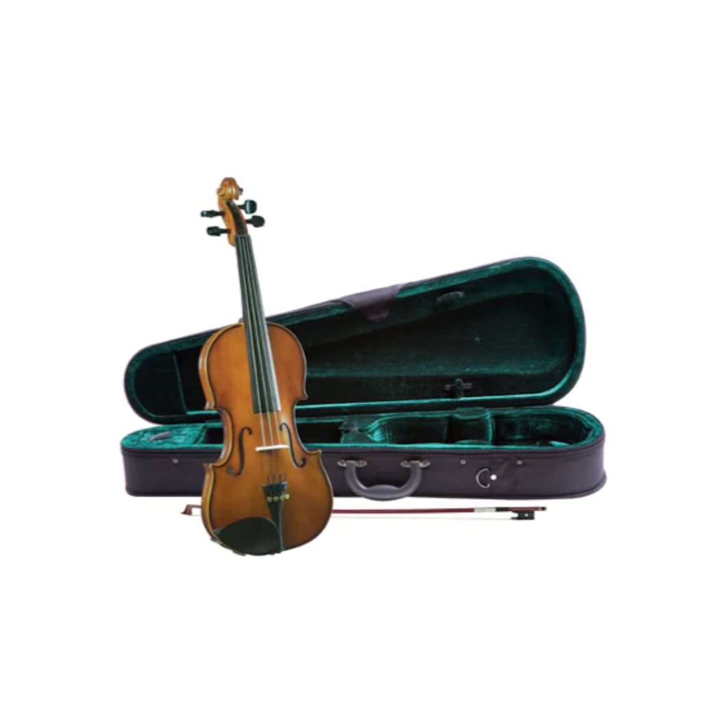 Violín 4/4 Premier Estudiante SV130-4/4 Violín premier, estudiante, tapa de abeto, fondo y costados de maple sólido, diapasón de ébano pulido, incluye arco, brea, afinadores milimétricos y estuche, disponible en medida 4/4  (cremona) 2599