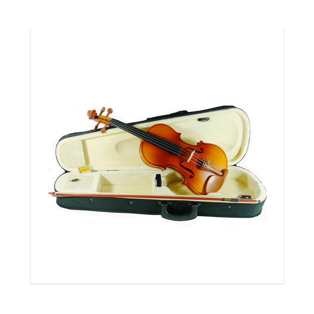 VIOLIN DE 4/4 VERSION MEJORADA V44NPLUS, CUERPO DE MADERA FLAMEADA  (Distele) 3721