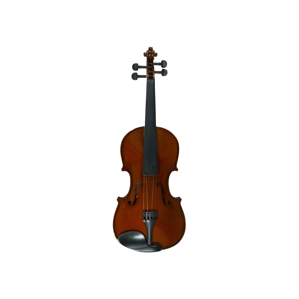 VIOLÍN LA SEVILLANA 4/4 DLX-LSV44 Violín de 4/4, tapa de abeto sólido, brazo, aros y fondo de maple sólido, diapasón, barbada y clavijas de hardwood negro, cordal metálico con 4 tornillos de ajuste fino, filetes incrustados, incluye arco de pernambuco co  (LA SEVILLANA) 792