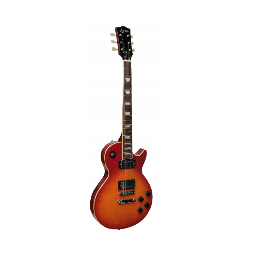 GUITARRA ELECT. TIPO LES PAUL, CUERPO Y BRAZO DE CAOBA/MAPLE,DIAPASON LP601BNS