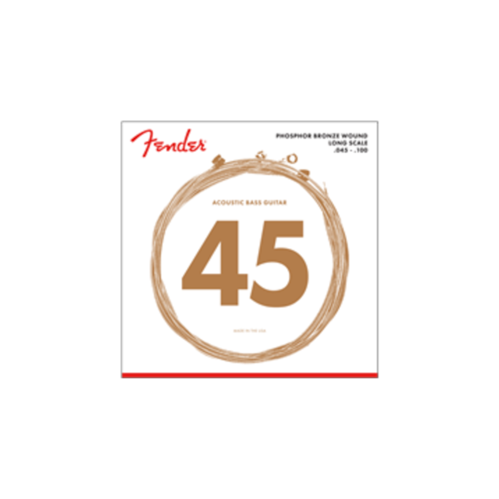 CUERDAS PARA BAJO ACÚSTICO 8060 DE BRONCE FOSFORADO - ESCALA LARGA 738060400 (Fender)