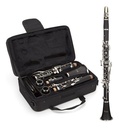 CLARINETE NEGRO BAQUELITA 520 SISTEMA BOEHM SILVERTONE