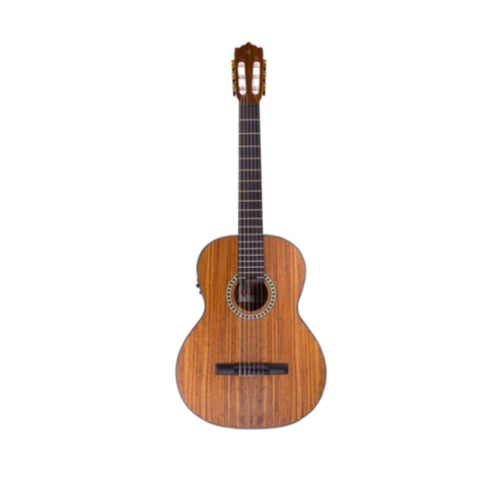 GUITARRA CLASICA ELECTROACUSTICA CUERDAS DE NYLON SIN FUNDA, COLOR NATURAL PC17EQ  (PALMER)