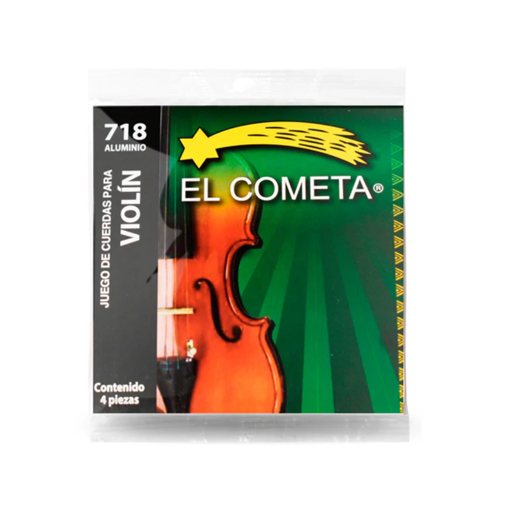 ENCORDADURA EL COMETA PARA VIOLIN, ACERO
ESTAÑADO + ENTORCHADO ALUMINIO