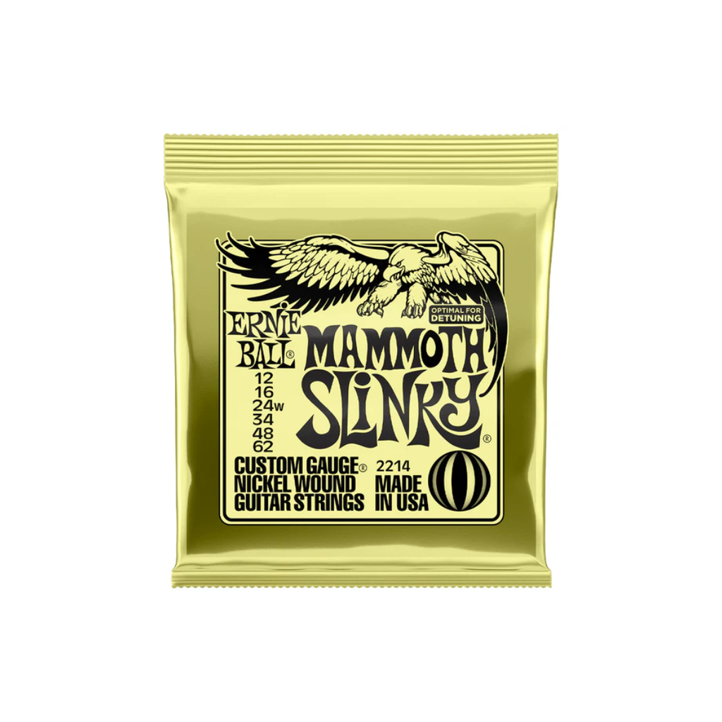 ENCORDADURA ERNIE BALL ''MAMMOTH SLINKY'' PARA GUITARRA ELECTRICA (NIQUEL, 0.012-0.062)
