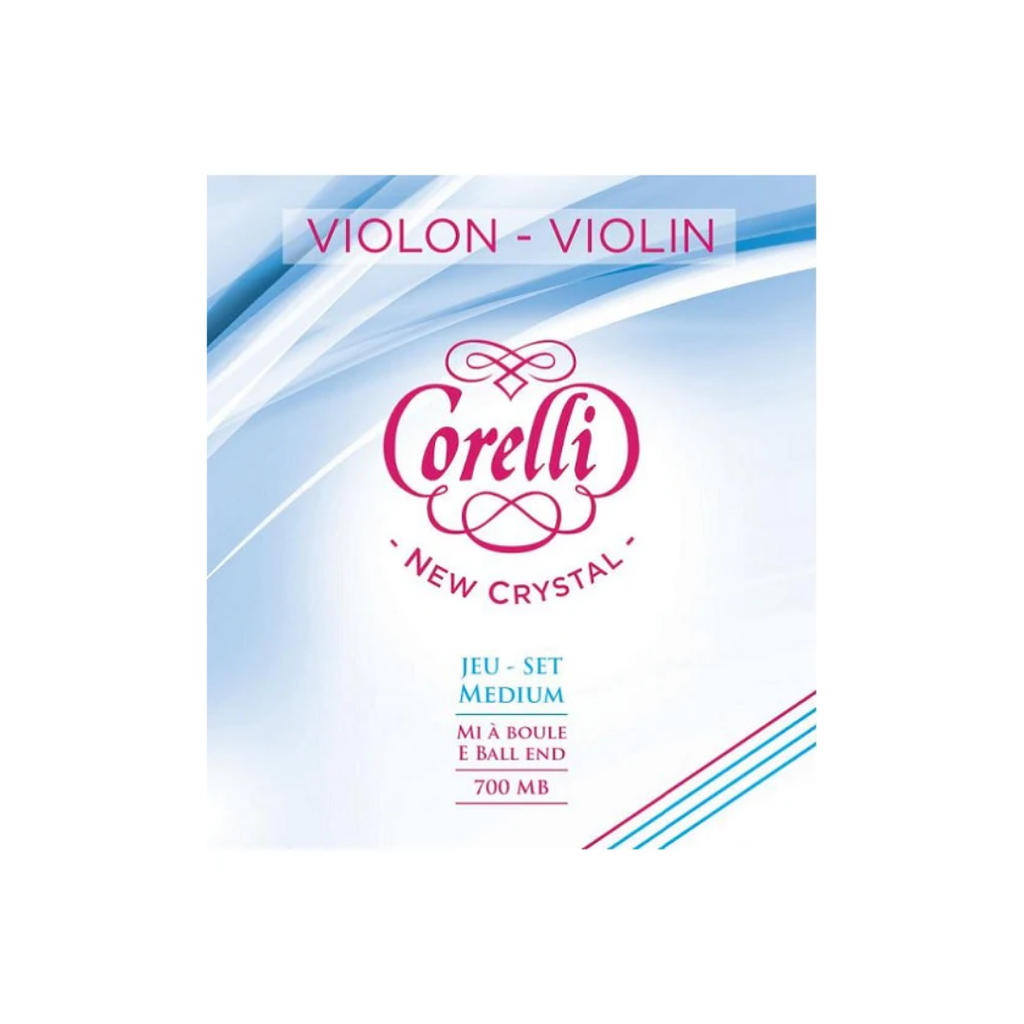 ENCORDADURA CORELLI ''NEW CRYSTAL'' PARA VIOLIN (TENSION MEDIA) 700MB