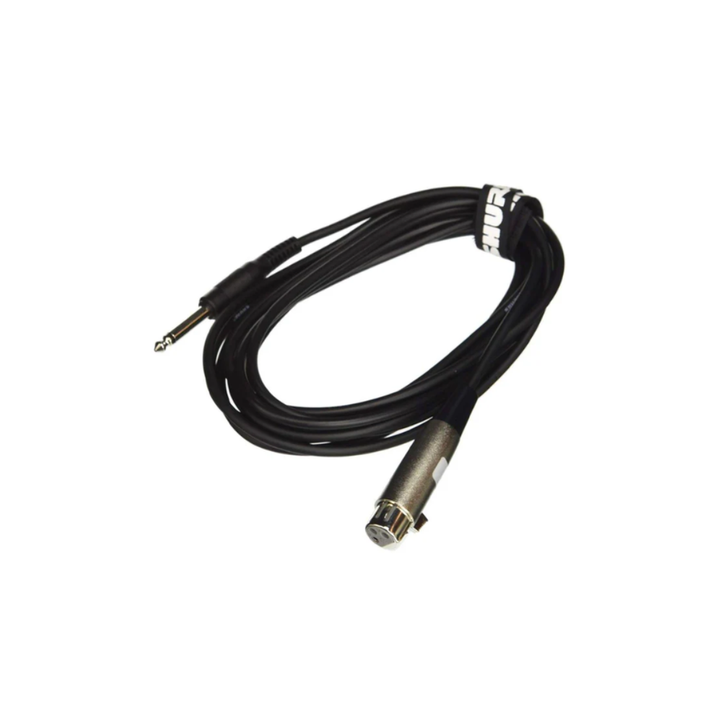 SHURE C15AHZ Cable para micrófono de
XLRhembra a jack 6.5mm macho