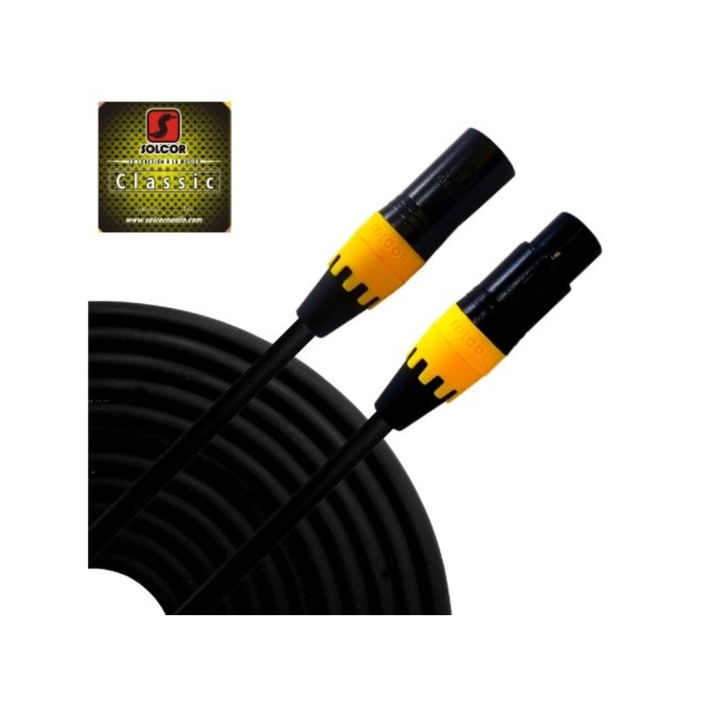 CABLE MICROF. BAJA IMP XLR/XLR, CL 3m 5226L3 (SOLCOR)