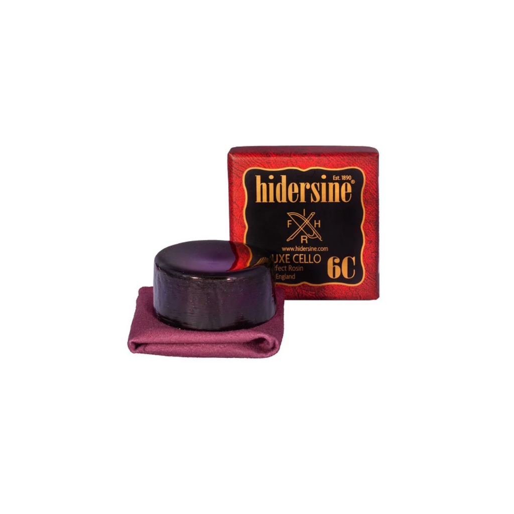 COLOFONIA (HIDERSINE) DELUXE PARA CELLO, NEGRA 6CMX