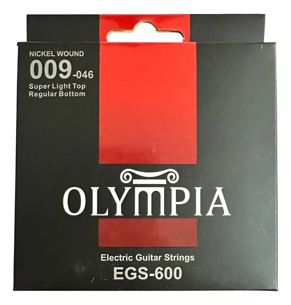 [EGS-600 EGS600] ENCORDADURA PARA GUITARRA ELECTRICA .009-.046 (OLYMPIA) EGS-600 