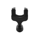 COLGADOR DE GUITARRA, DE NYLON  COLOR NEGRO, INCLUYE TORNILLOS. (AROMA) AH-81