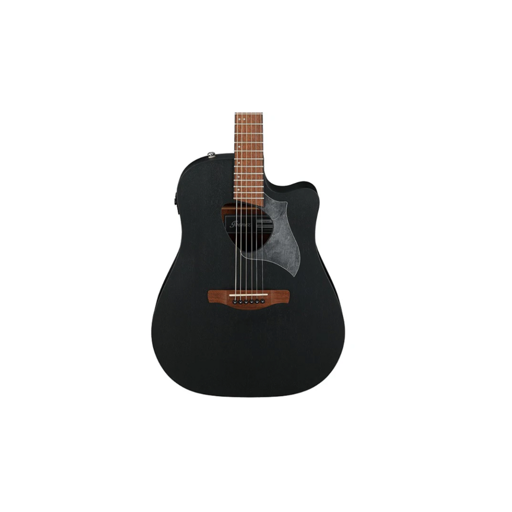 GUITARRA ELECTROACUSTICA (IBANEZ) ''ALTSTAR'' NEGRO EROSIONADO ALT20-WK