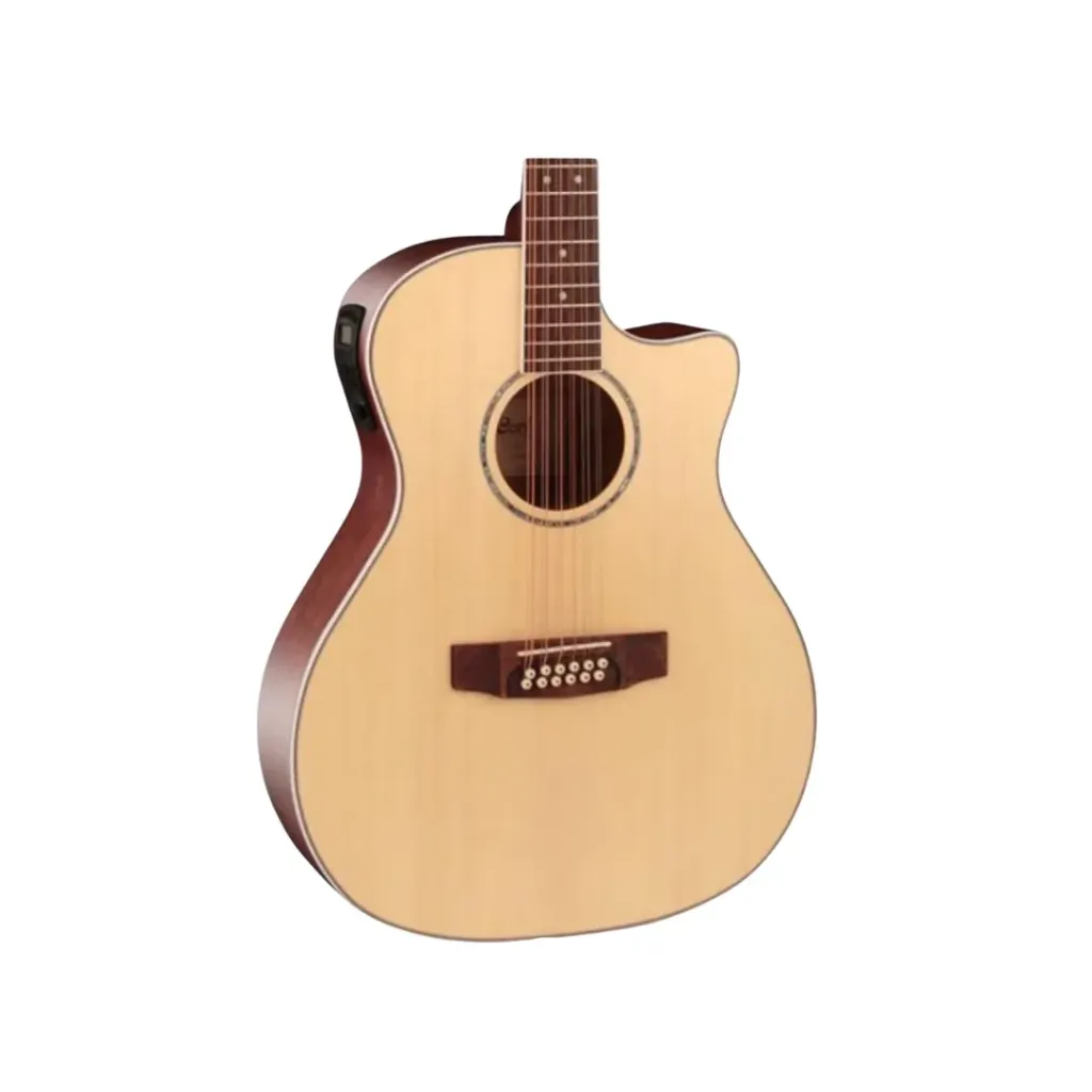 [GA-MEDX-12 OP] GUITARRA ELECTROACUSTICA (CORT) DE 12 CUERDAS, NATURAL MATE GA-MEDX-12 OP