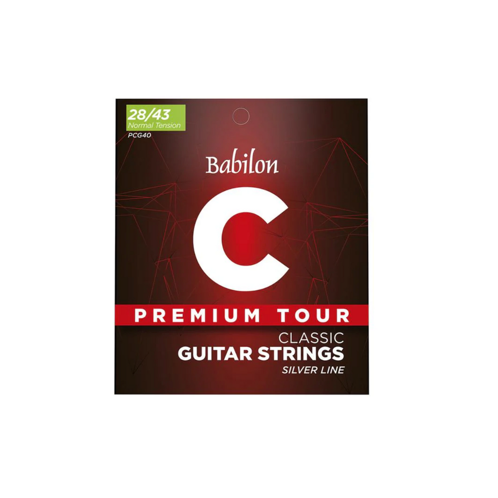 SET CUERDAS GUITARRA CLASICA .028-.043 PLATA (BBSTRING) PCG40/2843