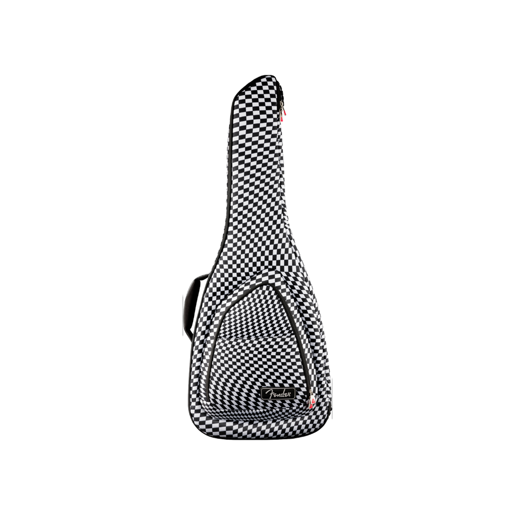 Funda para guitarra eléctrica FE620, diseño de cuadros ondulados (Fender) 0991512488