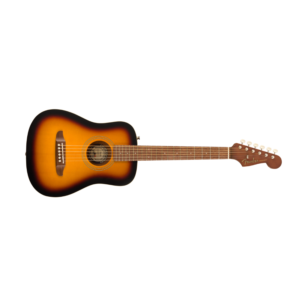 Bajito Guitarra acustica redondo mini con funda  0970710103 (fender) 