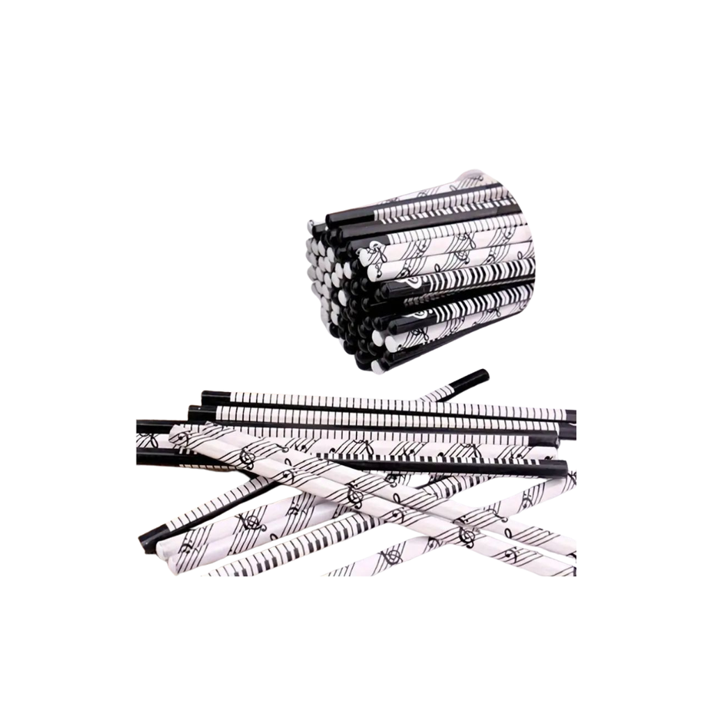 [LNMGB] Lapiz de Notas Musicales con Gomas de Borrado 