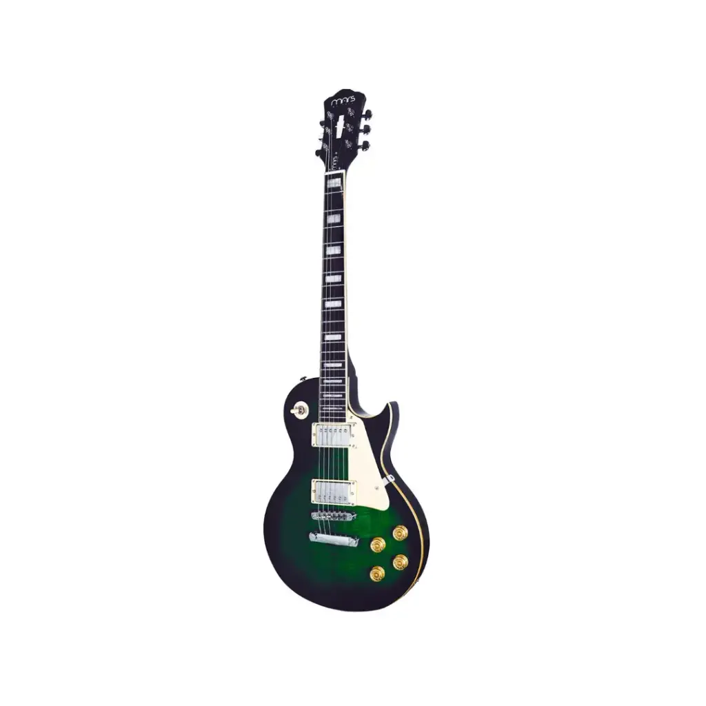 GUITARRA (MARS) ELECTRICA  LP STANDARD COLOR SATIN GREEN 