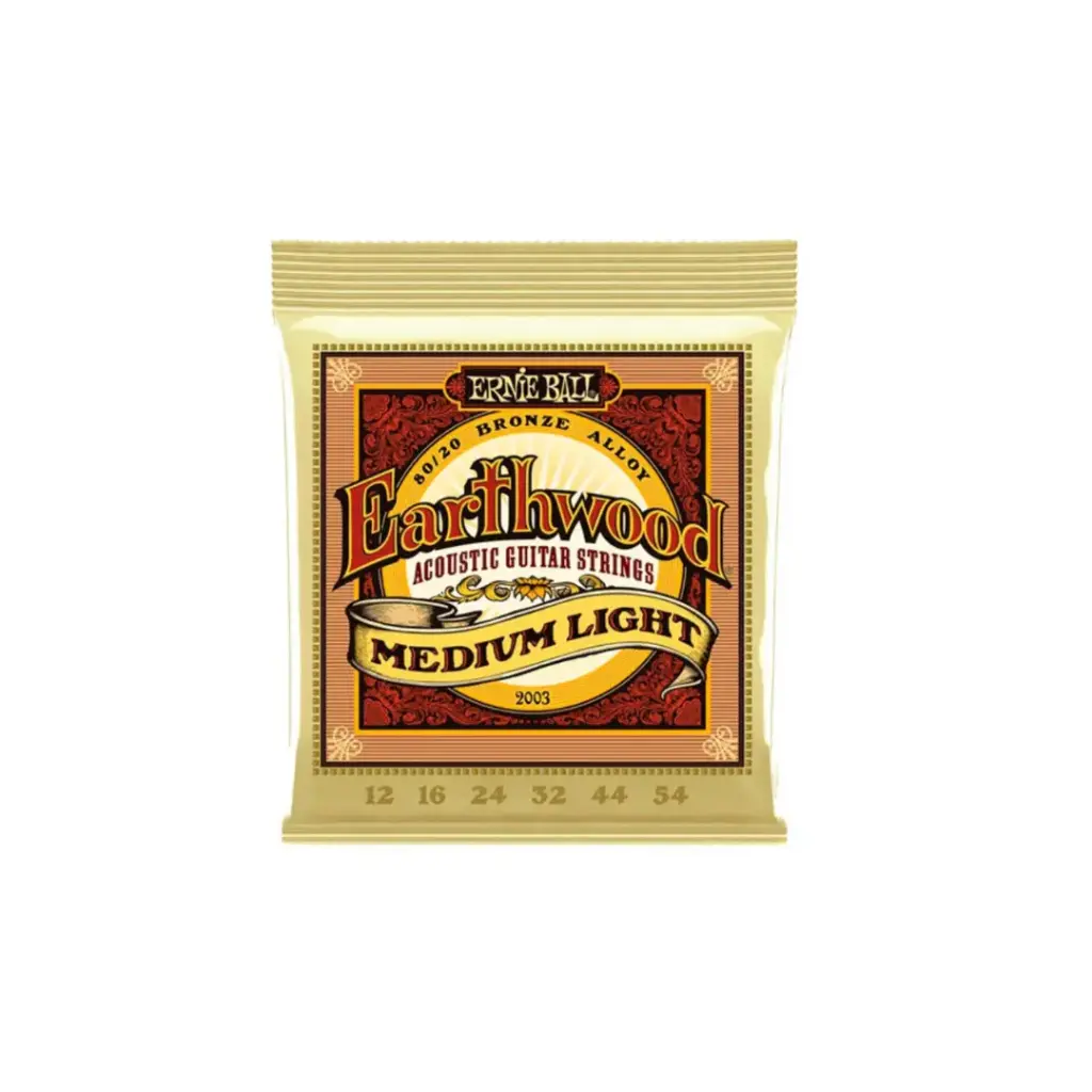 [2003] ENCORDADURA (ERNIE BALL) ''EARTHWOOD'' PARA GUITARRA ACUSTICA, MEDIUM 2003