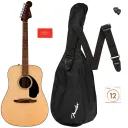Paquete California Standard Redondo, Guitarra acustica Fender (0974200421)