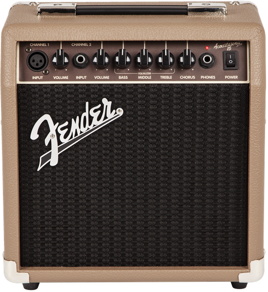 [ACOUSTASONIC 15] Amplificador para guitarra acustica 2313700000 acoustasonic 15 120v  (FENDER) 2107