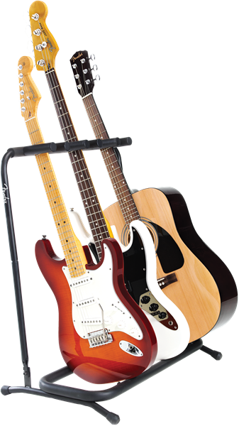 [991808003] Atril soporte base para 3 tres guitarras fender fender® multi-stand (3-space) 0991808003  (FENDER) 2731