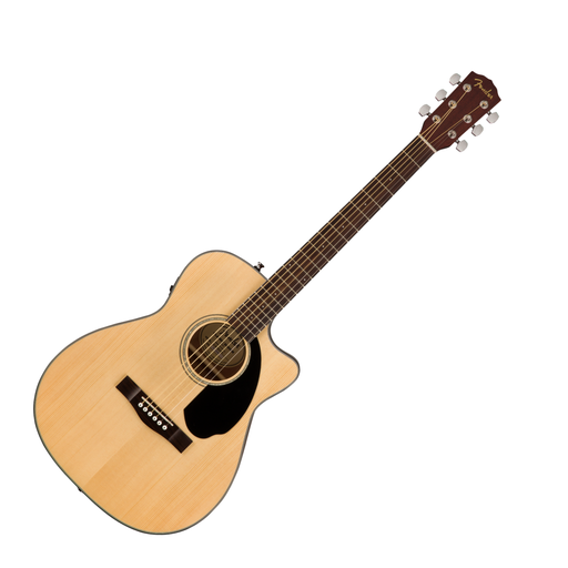 [CC60SCE] GUITARRA ELECTROACUSTICA FENDER CC-60SCE 0970153021 concert, natural wn tapa de abeto macizo con fondo y laterales de caoba laminada. Cuerdas de bronze