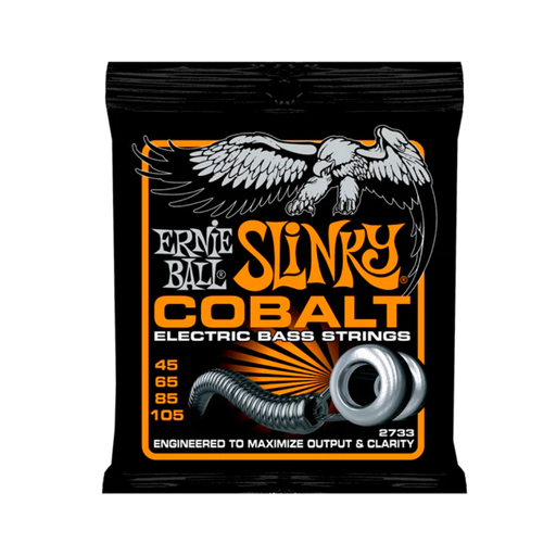 [2733] JUEGO DE CUERDAS ENCORDADURA ERNIE BALL ''HYBRID SLINKY'' PARA BAJO ELECTRICO (COBALTO, 0.045-0.105)  (Ernie Ball) 3849