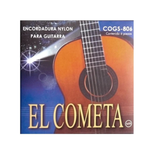 [COGS806] JUEGO DE CUERDAS GA ENC. GUIT. EL COMETA NY C/BORLA COGS806  (EL COMETA) 309