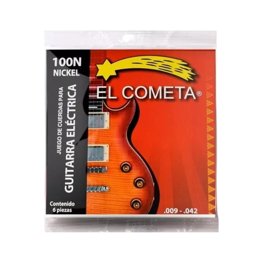 [COGE-100N] Juego de cuerdas para guitarra eléctrica COMETA COGE-100N  (EL COMETA) 315
