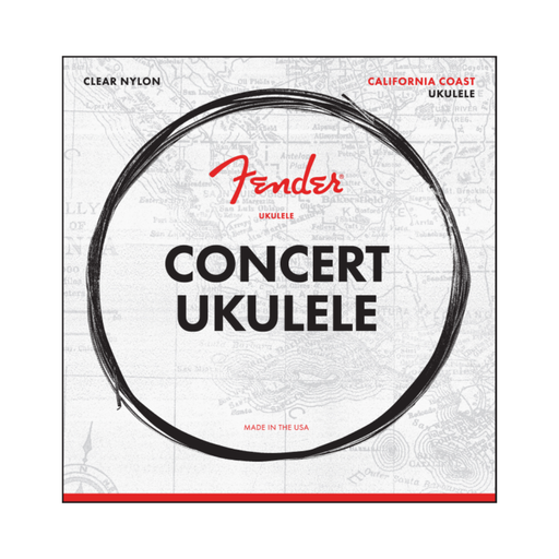 [730090403] Juego de cuerdas para ukulele concierto, concert ukulele strings 730090403  (FENDER) 2435