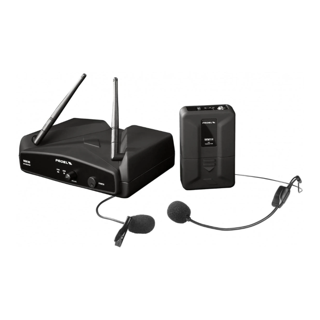 [WM100H] MICROFONO PROEL INALAMBRICO WM100H (DIADEMA)
