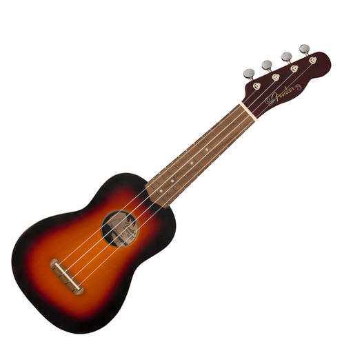 [971610790] Ukulele Fender Venice Soprano Uke, Walnut Fingerboard, Cherry 0971610790