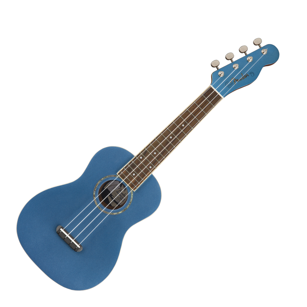 [971630002] Ukulele Fender Zuma Classic Uke, LPB WN Zuma Classic Concert Uke, Walnut Fingerboard, Lake Placid 971630002