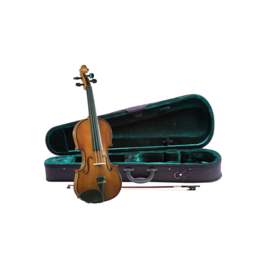 [SV13044] Violín 4/4 Premier Estudiante SV130-4/4 Violín premier, estudiante, tapa de abeto, fondo y costados de maple sólido, diapasón de ébano pulido, incluye arco, brea, afinadores milimétricos y estuche, disponible en medida 4/4  (cremona) 2599