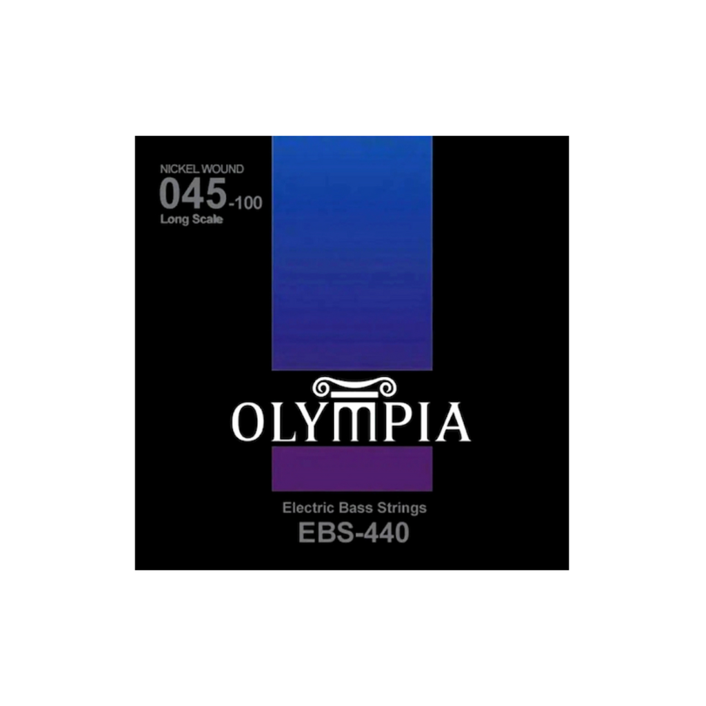 [EBS-440 EBS440] ENCORDADURA PARA BAJO ELÉCTRICO 4 CUERDAS .045-.100 (OLYMPIA) EBS-440