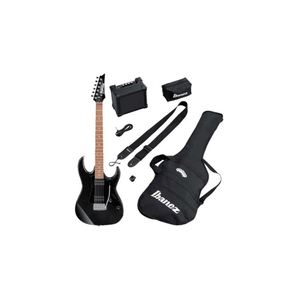 [JRX20N-BKN] GUITARRA ELECTRICA IBANEZ "JUMPSTART" NEGRA CON COMBO Y ACCESORIOS (JRX20N-BKN)